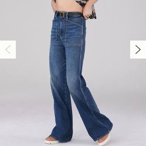 NWT Pilcro The Carpenter Wide-Leg Jeans Anthropology 
$148.00